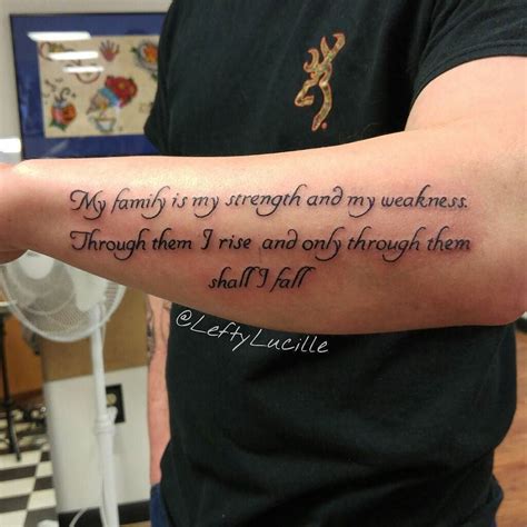 #family #quote #forearmtattoo #AlbanyNY #TroyNY #enjoytroy #TriedAndTrueTattooCo #Schenectady # ...