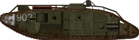 The Tank Mark V was the last of its lineage to serve in WWI