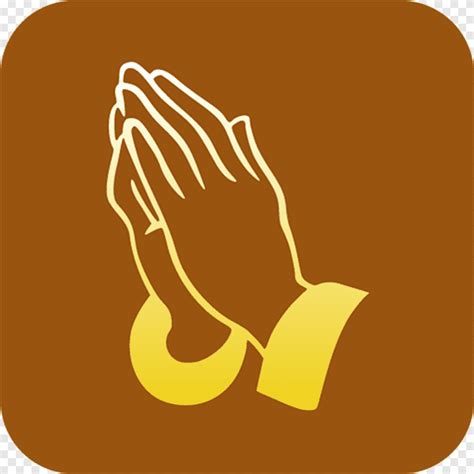 Praying Hands Symbol And Logo Line Religious Prayer V - vrogue.co