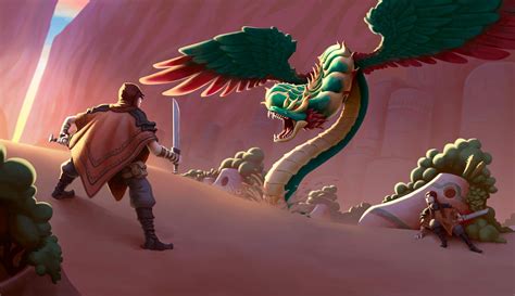 ArtStation - Winged Serpent