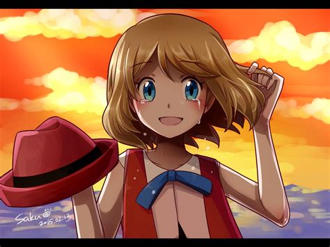 Really cute sunset pic of Serena! : r/AmourShipping