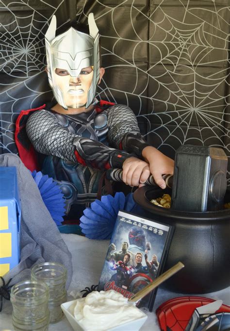 Avengers: Age of Ultron Spooky Halloween Party - Mommy Hates Cooking