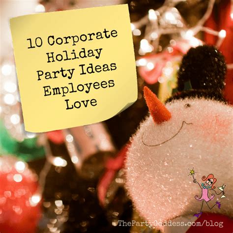 10 Corporate Holiday Party Ideas Employees Love | Work christmas party, Corporate holiday party ...