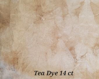 Tea Stained Fabric - Etsy