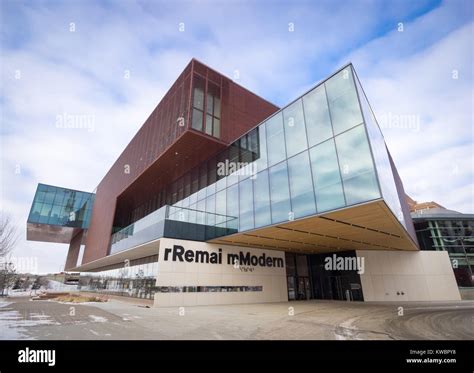 The exterior of the Remai Modern Art Gallery of Saskatchewan in ...