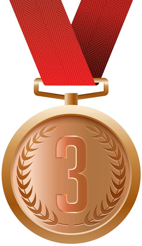 Silver Medal Clipart Transparent Background - kropkowe-kocie