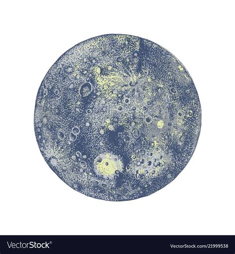 Hand drawn coloful Mercury planet. Vector illustration. Download a Free Preview or High Quality ...