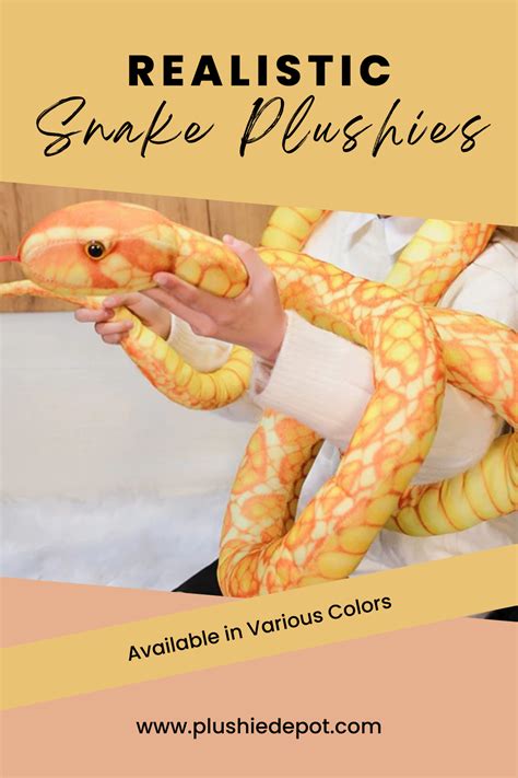 Realistic Snake Plushies : r/plushiedepot