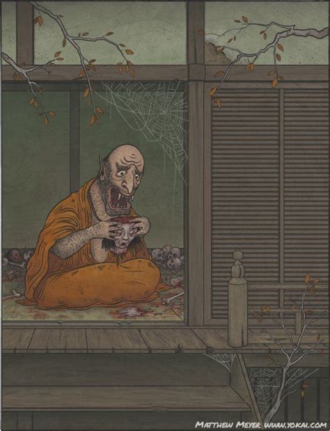 n Japanese Folklore, ''Jikininki'' are human-eating ghosts | Jdr