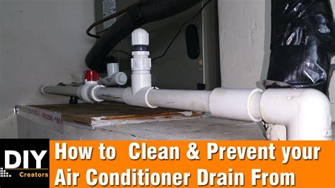 How to Clean and Prevent your Air Conditioner Drain From Clogging | Clean air conditioner, Air ...