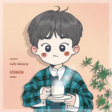 Xiumin EXO Universe | Exo fan art, Exo anime, Fan art