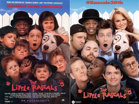 'The Little Rascals' Recreate Their Well-Known Movie Poster 20 Years ...