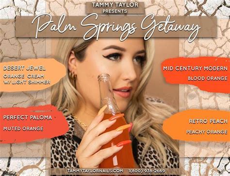 Limited Edition! Palm Springs Getaway Collection available in Gel ...