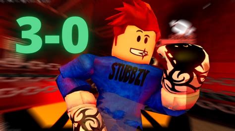 3-0 people in Boxing League Roblox (winning) - YouTube