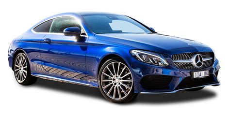 Download Mercedes Benz C Class Blue Car PNG Image for Free