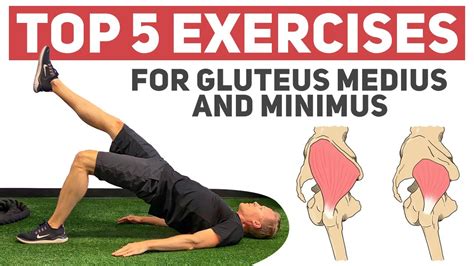 Top 5 Exercises for Gluteus Medius & Minimus (New Research!) - YouTube