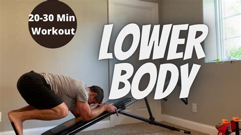 20 - 30 Min Lower Body (Legs) Workout with Total Gym / Ultimate Body ...