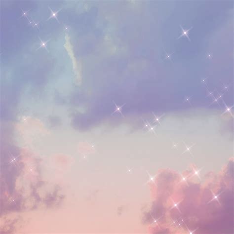 Sparkle cloud gradient pastel dreamy background | free image by ...