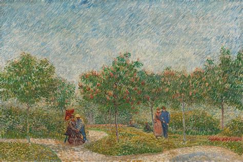 Le Muse : VINCENT VAN GOGH: "Giardino con coppie di fidanzati: piazza Saint-Pierre", Paris, May ...