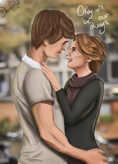 Augustus and Hazel by Danieh on deviantART | Fault in the stars, The fault in our stars, The ...