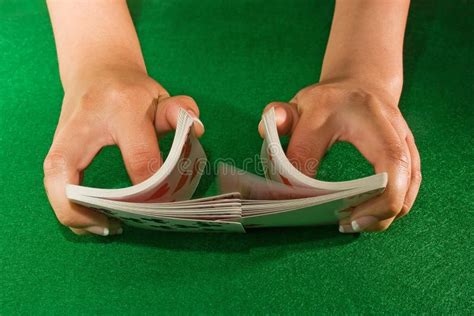 Shuffle Cards stock photo. Image of luck, table, casino - 10074694