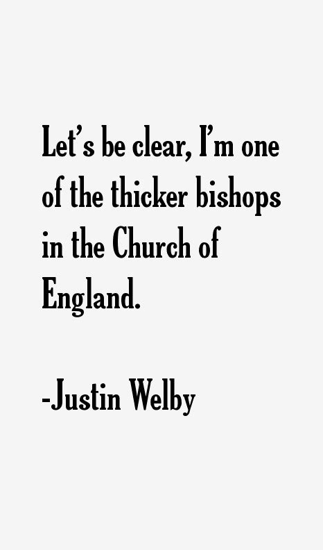 Justin Welby Quotes & Sayings