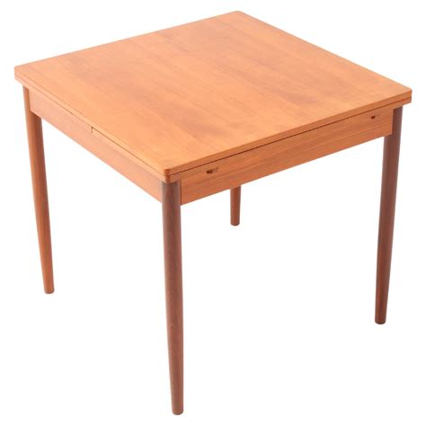 Teak Danish Mid-Century Modern Extendable Dining Table, 1960s For Sale ...