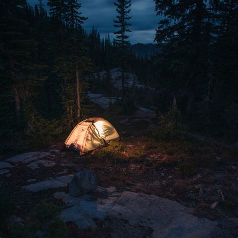 Camping alone in the Oregon wilderness is creepy, lonely, and cold, but ...