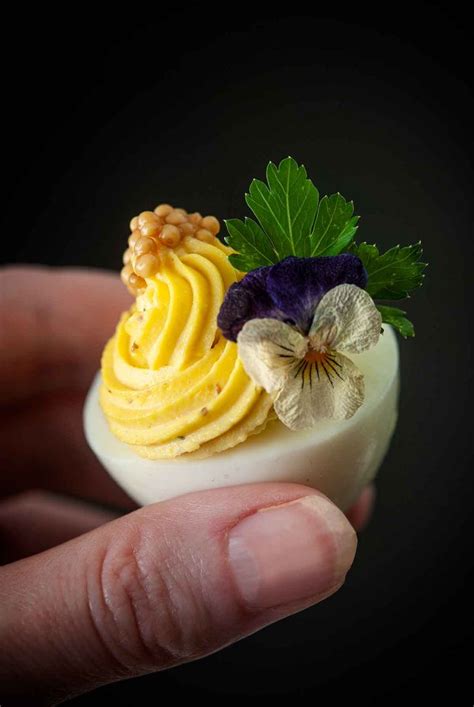 These beautiful deviled eggs are absolutely perfect for any elegant ...