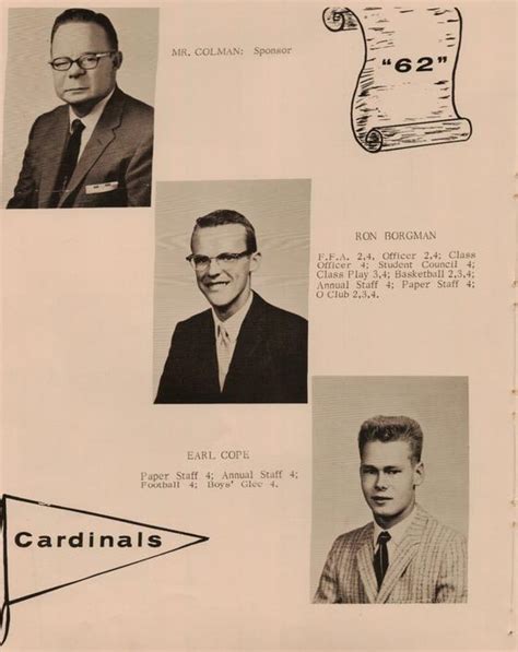 1962 Oxford High School Yearbook