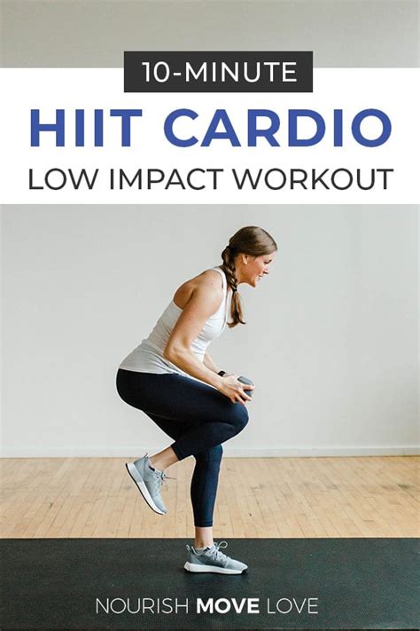 10-Minute Low Impact HIIT Workout (Video) | Nourish Move Love