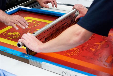 What is silk screen printing? The process explained - Biddle Sawyer Silks