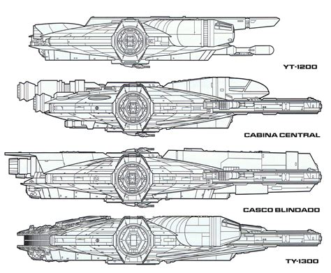 Guia de naves estelares: Configuraciones del transporte YT-1300