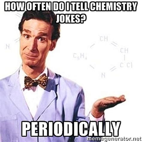 Do You Understand Chemistry Memes? Let's Find Out