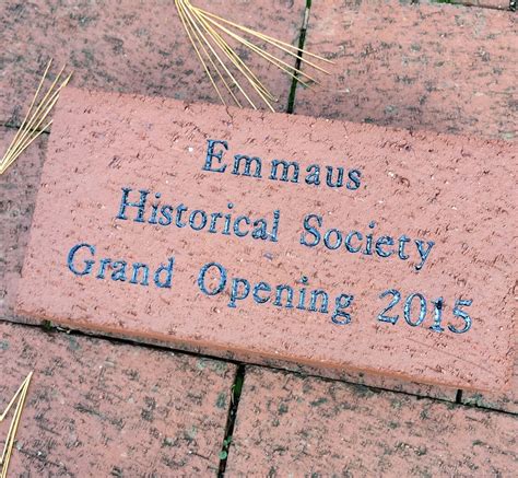 About — Emmaus Historical Society