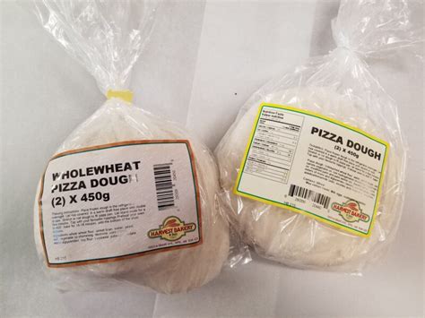 Frozen Whole Wheat Pizza Dough • Harvest Bakery & Deli