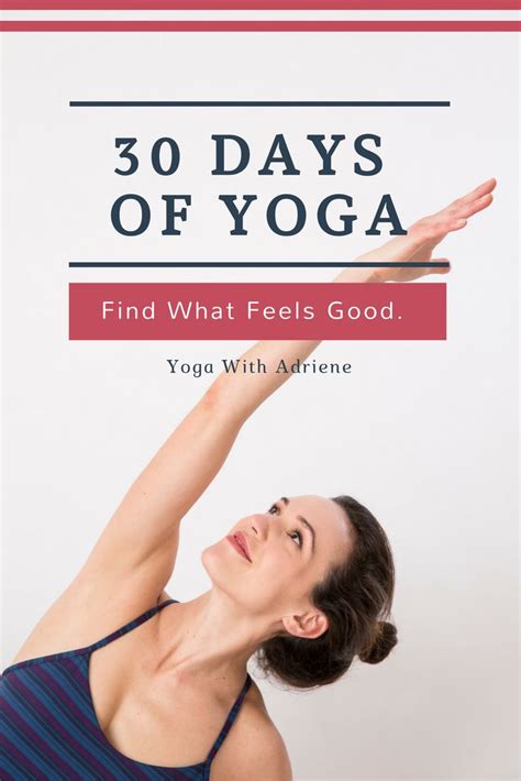 30 Days of Yoga | Yoga With Adriene | 30 day yoga, Yoga with adriene, Yoga for beginners