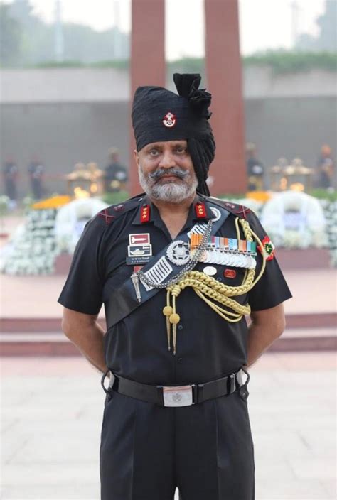 Lt. General K.J.S Dhillon, Commander XVth (Chinar) Corps, Indian Army ...