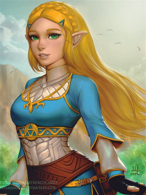 ArtStation - Zelda - BotW