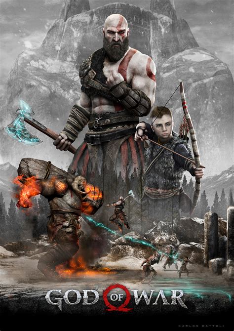 God of War Poster :: Behance