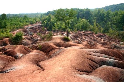 Cheltenham Badlands, a photo from Ontario, Central | TrekEarth ...