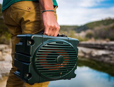 Turtlebox is a waterproof outdoor speaker that you can always hear