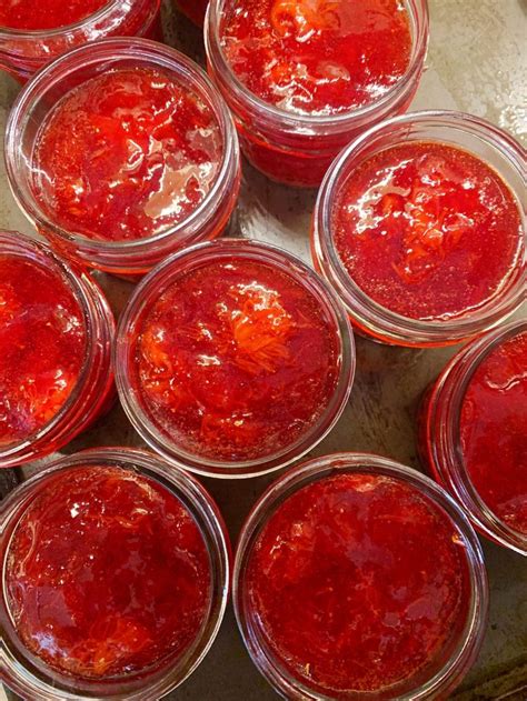 Easy Strawberry Jam with Pectin Recipe | Carly A. Hill | Easy strawberry jam, Strawberry jam ...