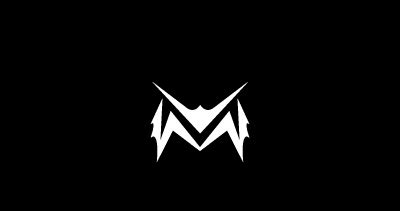 Jagged Letter M Concept Logo