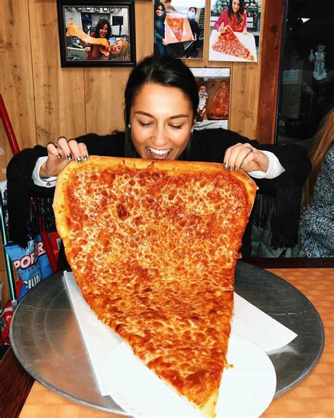 Worlds Biggest Pizza Slice