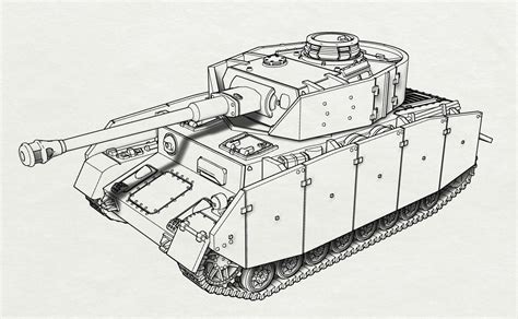 ArtStation - Panzer IV H, Nate Brooks | Artwork, Panzer iv, Art
