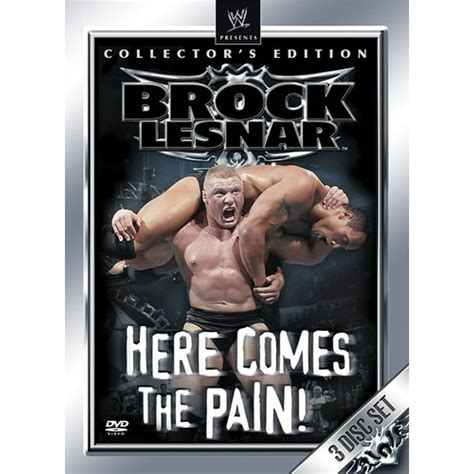 Brock Lesnar: Here Comes the Pain! (Collector's Edition) - Walmart.com - Walmart.com