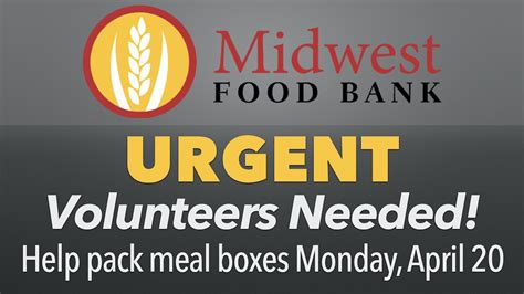 Urgent Need for Volunteers to Help Midwest Food Bank – Resurrection Lutheran Church