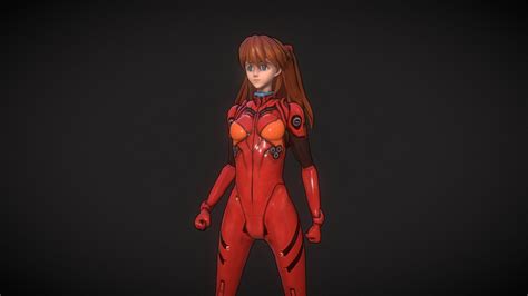 Neon Genesis Evangelion - Asuka - Download Free 3D model by Isi.Izzy [1ceaebd] - Sketchfab