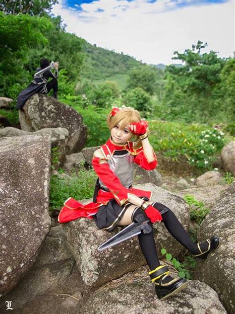 Sword art online Silica cosplay by minimumdes on DeviantArt